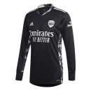 Thailandia Maglia Arsenal Prima ML Portiere 2020/2021 Nero