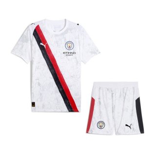 Maglia Manchester City KidSuper Bambino 2025/2026 Bianco Maglia Manchester City KidSuper Bambino 2025/2026 Bianco