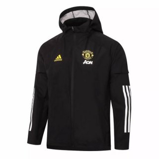 Giacca a vento Manchester United 2020/2021 Nero Giallo Giacca a vento Manchester United 2020/2021 Nero Giallo