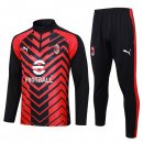 Felpa AC Milan 2024 Rosso Nero