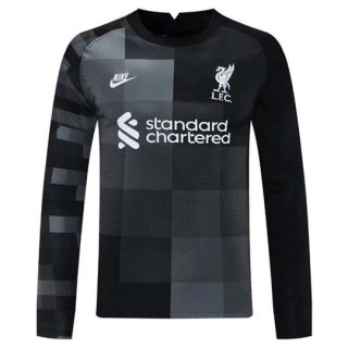 Thailandia Maglia Liverpool Portiere ML 2021/2022 Nero