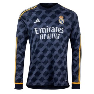 Thailandia Maglia Real Madrid Seconda ML 2023/2024 Thailandia Maglia Real Madrid Seconda ML 2023/2024