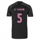 Maglia Real Madrid Terza NO.5 Varane 2020/2021 Nero