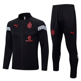 Giacca AC Milan 2022/2023 Nero Rosso Giacca AC Milan 2022/2023 Nero Rosso