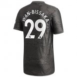 Maglia Manchester United NO.29 Wan Bissaka Seconda 2020/2021 Nero