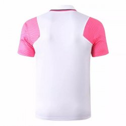 Polo Paris Saint Germain 2020/2021 Bianco Rosa