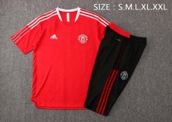 Formazione Manchester United Set Completo 2022 Rosso Nero