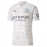 Maglia Manchester City Terza 2020/2021 Bianco