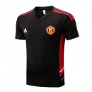 Maglia Formazione Manchester United 2022-2023 Nero