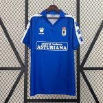 Thailandia Maglia Real Oviedo Prima Retro 1990-1991 Thailandia Maglia Real Oviedo Prima Retro 1990-1991