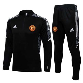 Giacca Manchester United 2022 Nero Giacca Manchester United 2022 Nero