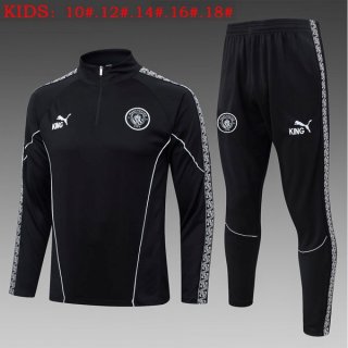 Bambino Felpa Allenamento Manchester City 2026/2027 Nero 2