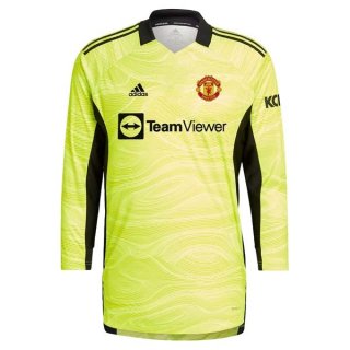 Thailandia Maglia Manchester United Prima Portiere ML 2021/2022 Thailandia Maglia Manchester United Prima Portiere ML 2021/2022