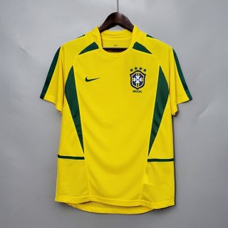 Thailandia Maglia Brasile Prima Retro 2002 Thailandia Maglia Brasile Prima Retro 2002