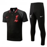 Polo Liverpool Set Completo 2022-2023 Nero