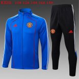Bambino Giacca Manchester United 2025/2026 Blu 5