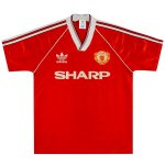Thailandia Maglia Manchester United Prima Retro 1988 1990 Rosso Thailandia Maglia Manchester United Prima Retro 1988 1990 Rosso