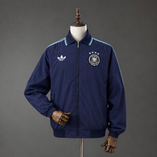 Giacca Germania Full-Zip 2026/2027 Blu