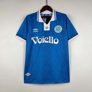 Thailandia Maglia Napoli Prima Retro 1993-1994 Thailandia Maglia Napoli Prima Retro 1993-1994
