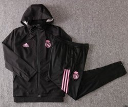 Giacca a vento Real Madrid Set Completo 2020/2021 Nero Rosa