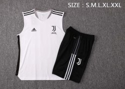 Maglia Juventus Senza Maniche 2022 Bianco Nero