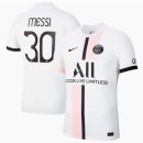 Maglia Paris Saint Germain NO.30 Messi Seconda 2021/2022