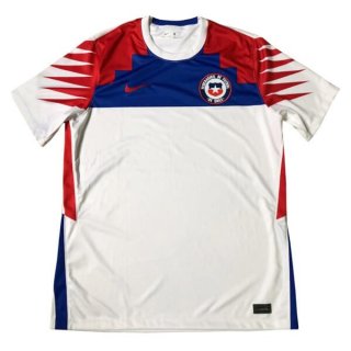 Thailandia Maglia Cile Prima 2020 Bianco