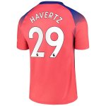 Maglia Chelsea NO.29 Havertz Terza 2020/2021 Arancione Maglia Chelsea NO.29 Havertz Terza 2020/2021 Arancione
