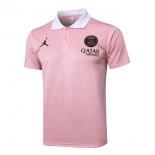 Polo PSG 2025/2026 Rosa Bianco