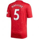 Maglia Manchester United NO.5 Maguire Prima 2020/2021 Rosso