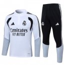 Felpa Allenamento Real Madrid 2026/2027 Bianco 2 Felpa Allenamento Real Madrid 2026/2027 Bianco 2