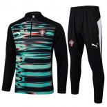 Felpa Allenamento Portogallo 2025/2026 Verde Nero 5