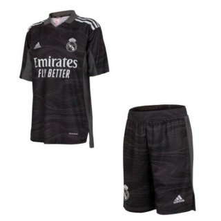 Maglia Real Madrid Portiere Bambino 2021/2022 Nero Maglia Real Madrid Portiere Bambino 2021/2022 Nero