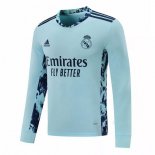 Thailandia Maglia Real Madrid Prima ML 2020/2021 Blu