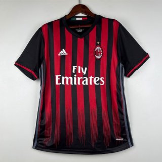 Thailandia Maglia AC Milan Prima Retro 2016-2017 Thailandia Maglia AC Milan Prima Retro 2016-2017