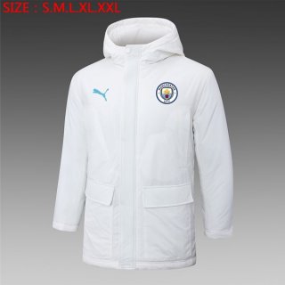 Piumino Manchester City 2024/2025 Bianco 2 Piumino Manchester City 2024/2025 Bianco 2