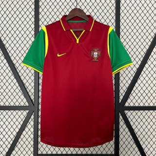 Thailandia Maglia Portogallo Prima Retro 1999 Thailandia Maglia Portogallo Prima Retro 1999