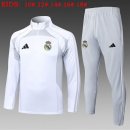 Bambino Felpa Allenamento Real Madrid 2025/2026 Bianco 6