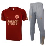 Thailandia Maglia Arsenal Set Completo 2024 Rosso