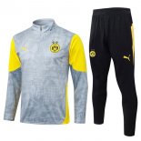 Felpa Allenamento Borussia Dortmund 2026/2027 Grigio Felpa Allenamento Borussia Dortmund 2026/2027 Grigio