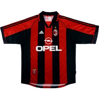 Thailandia Maglia AC Milan Prima Retro 1998 2000 Rosso