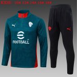 Bambino Felpa Allenamento AC Milan 2026/2027 Verde