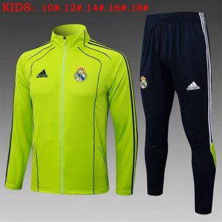 Bambino Giacca Real Madrid 2025/2026 Verde 6 Bambino Giacca Real Madrid 2025/2026 Verde 6
