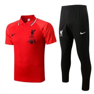 Polo Liverpool Set Completo 2022-2023 Rosso