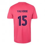 Maglia Real Madrid Seconda NO.15 Valverde 2020/2021 Rosa