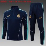 Bambino Felpa Allenamento Marseille 2026/2027 Blu 3