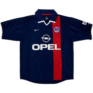Thailandia Maglia Paris Saint Germain Prima Retro 2001 2002 Blu Thailandia Maglia Paris Saint Germain Prima Retro 2001 2002 Blu