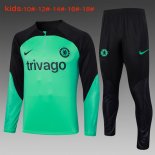 Bambino Felpa Chelsea 2024/2025 Verde