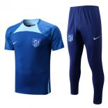 Maglia Atletico Madrid Set Completo 2022-2023 Blu