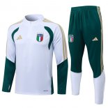 Felpa Allenamento Italia 2026/2027 Bianco Felpa Allenamento Italia 2026/2027 Bianco